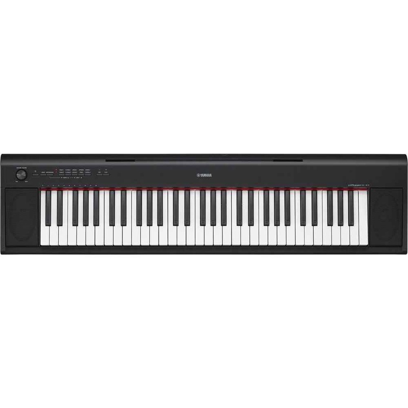 YAMAHA KEYBOARD 61-KEY PIAGGERO PORTABLE, BLACK