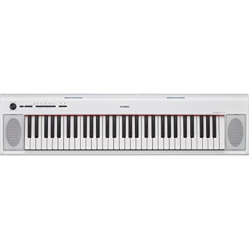 YAMAHA KEYBOARD 61-KEY PIAGGERO PORTABLE, WHITE