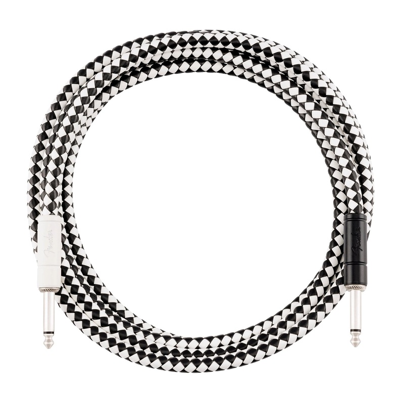 Fender Professional Series 10′ Instrument Cable – Checkboard