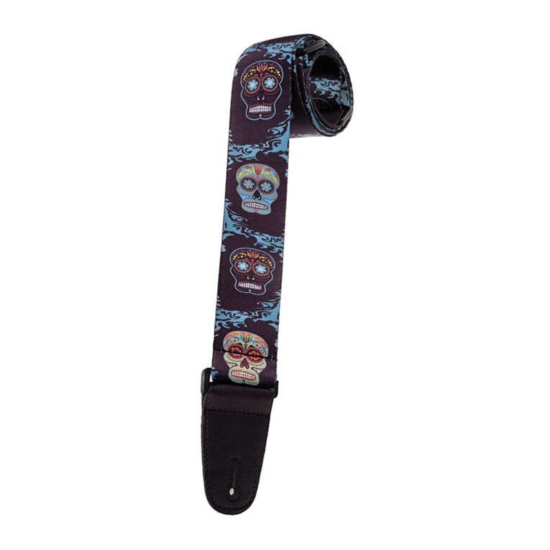 Henry Heller 2 Artist Series Sublimation Design Strap – Sugar Skull