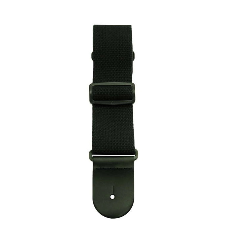 Henry Heller 2 Cotton Guitar Strap – Black
