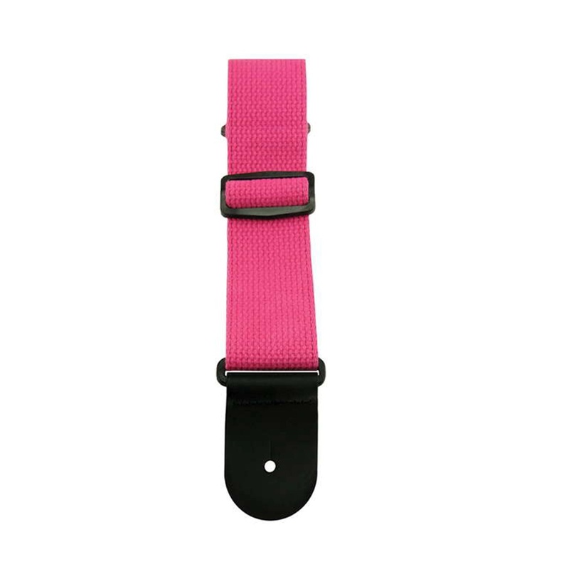 Henry Heller 2 Cotton Guitar Strap – Fuscia