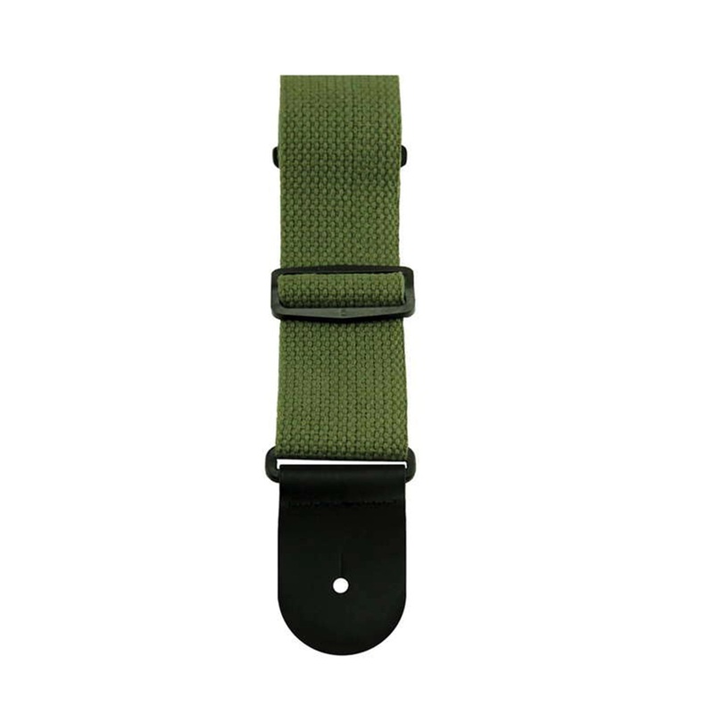 Henry Heller 2 Cotton Guitar Strap – Green
