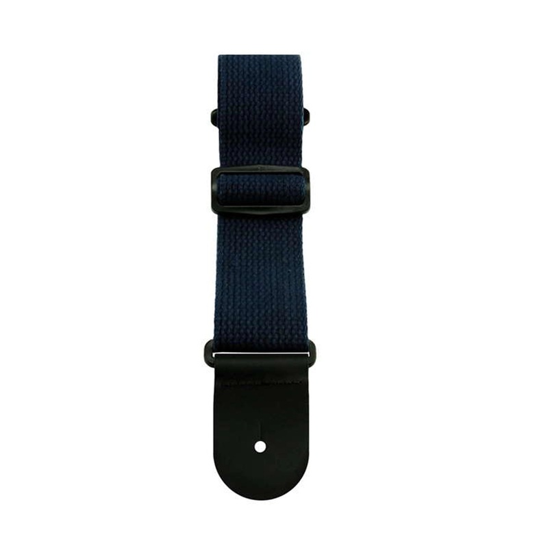 Henry Heller 2 Cotton Guitar Strap – Navy Blue