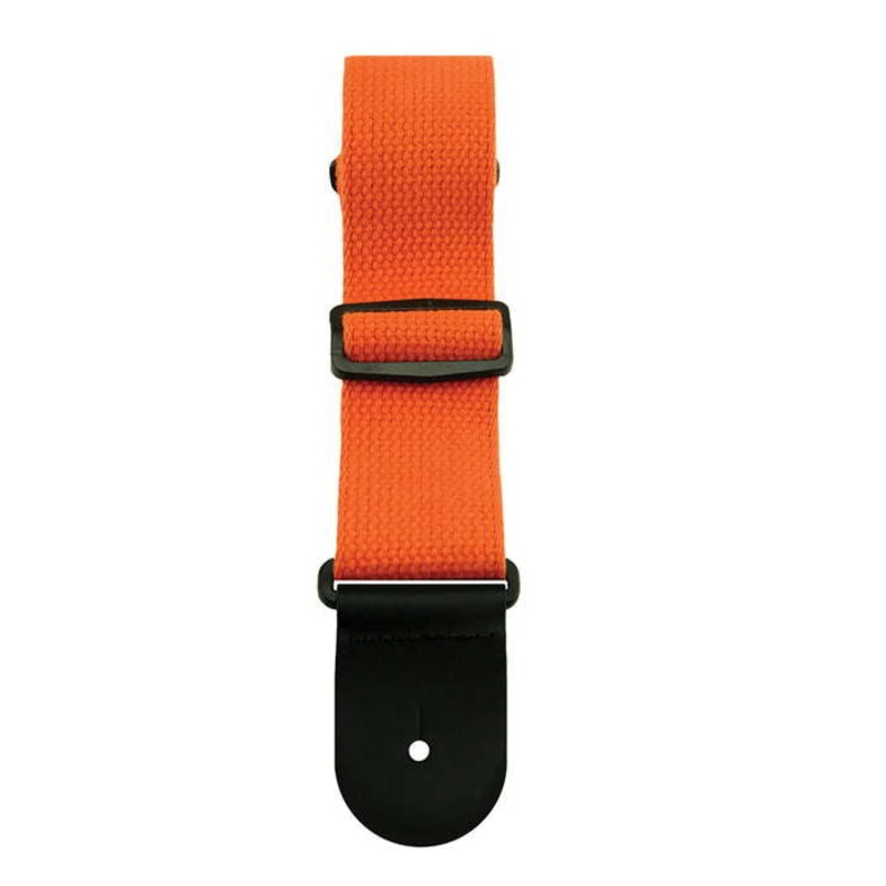 Henry Heller 2 Cotton Guitar Strap – Orange