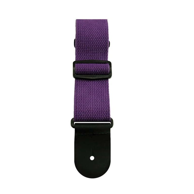 Henry Heller 2 Cotton Guitar Strap – Purple
