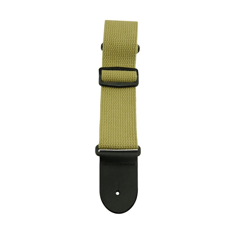 Henry Heller 2 Cotton Guitar Strap – Tan
