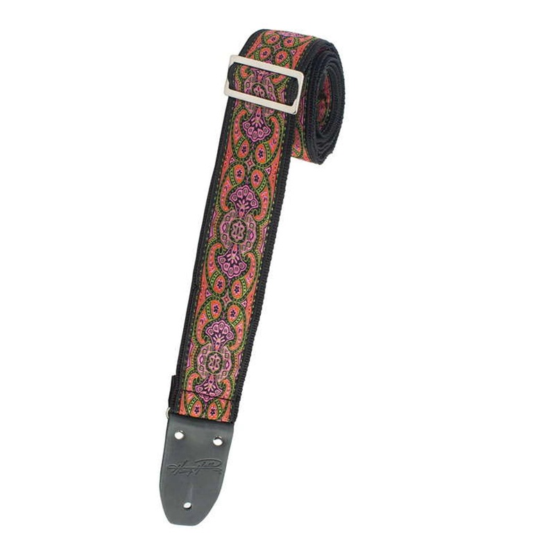 Henry Heller 2 Woven Jacquard Strap – Orange Gypsy