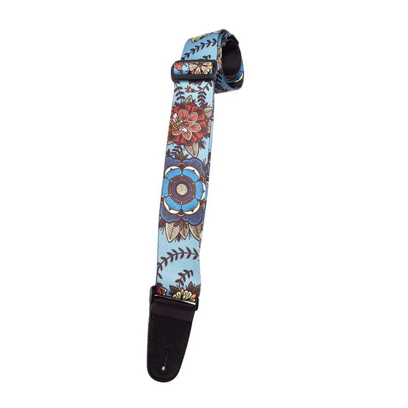 Henry Heller Artist Series Sublimation Design Series Strap – Blue Mandala Flower