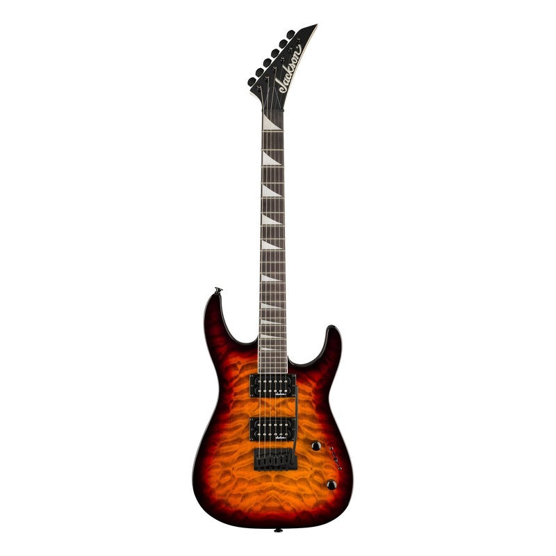 Jackson Dinky JS20 DKQ Electric Guitar  – Tobacco Burst