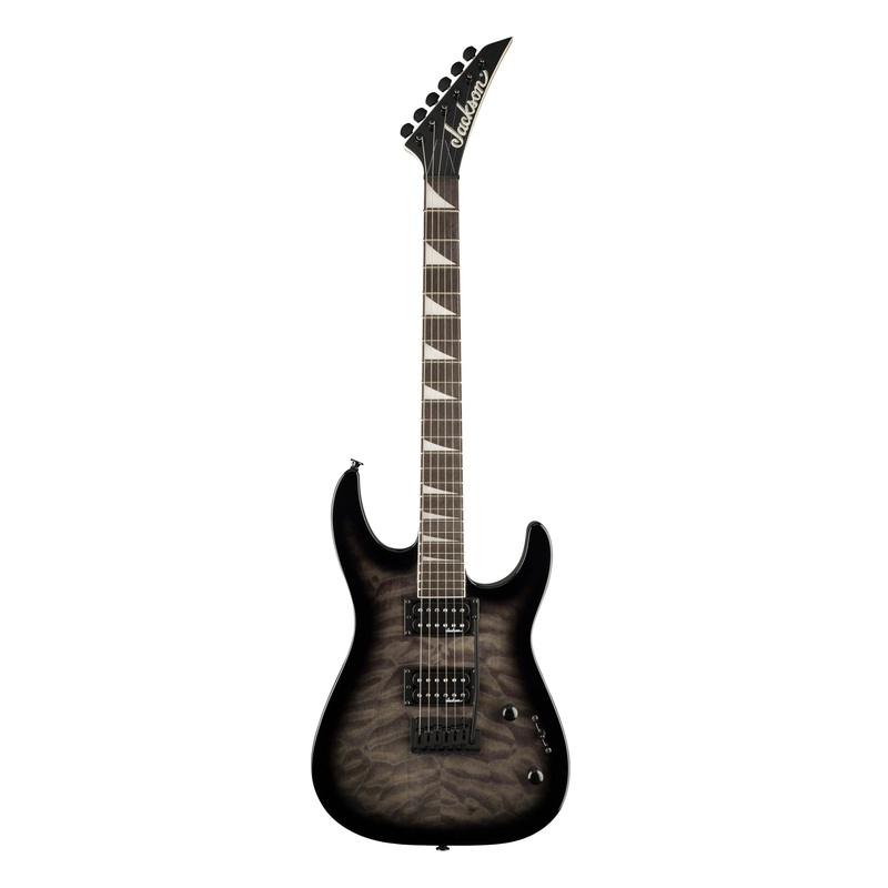 Jackson Dinky JS20 DKQ Electric Guitar – Transparent Black