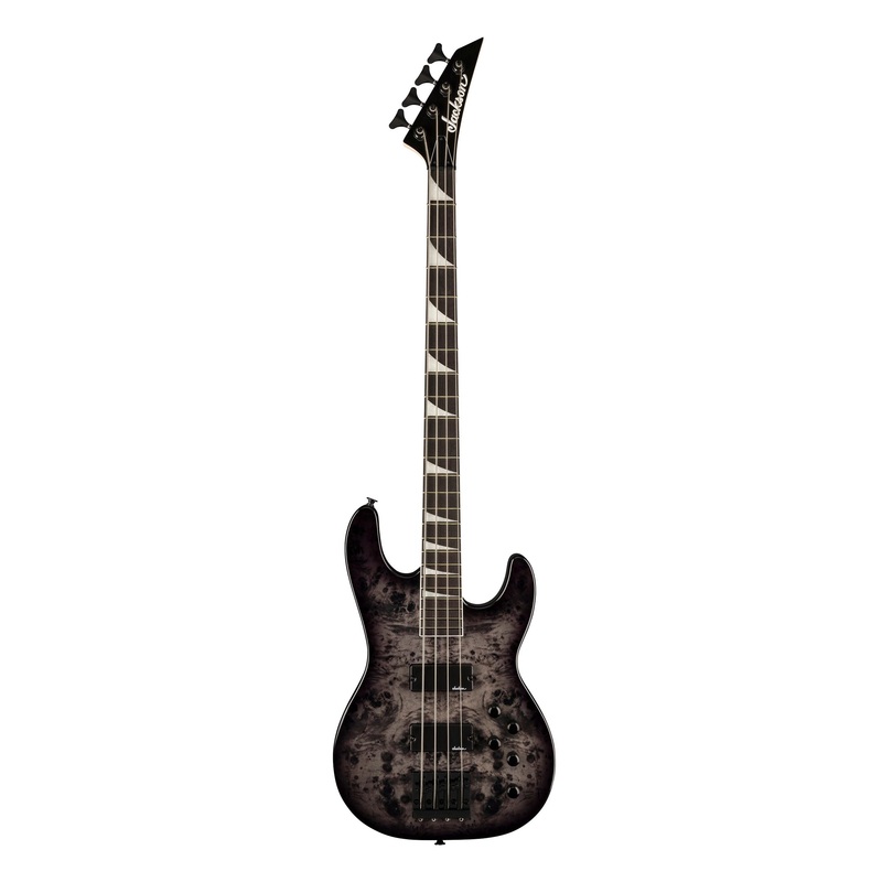 Jackson JS Series Concert Bass Cb JS3P Bass Guitar – Transparent Black