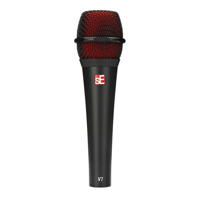 sE Electronics V7 Supercardioid Dynamic Handheld Vocal Microphone – Black