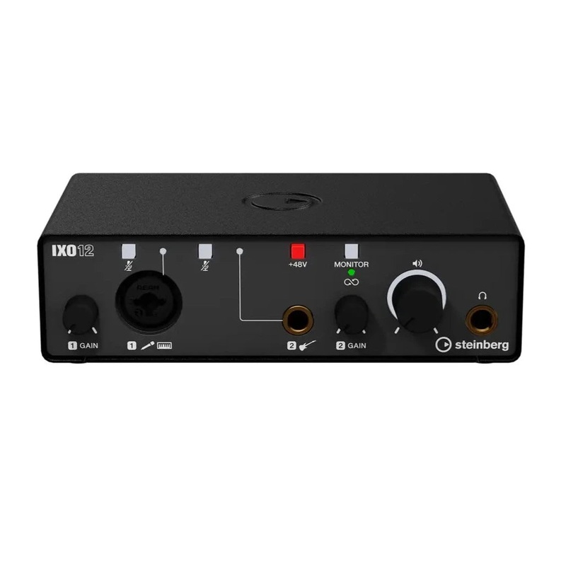 Steinberg IXO12 2×2 USB Audio Interface – Black