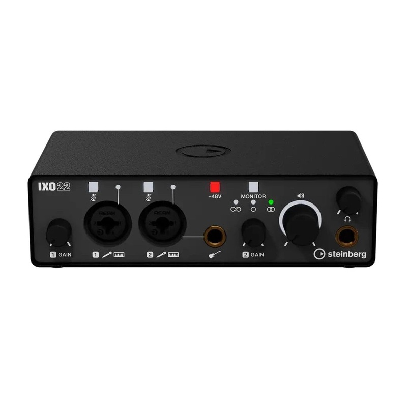 Steinberg IXO22 2×2 USB Audio Interface – Black