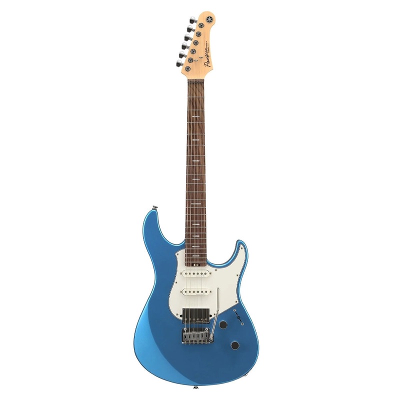 Yamaha PACS+12 Pacifica Standard Plus Electric Guitar – Sparkle Blue, Rosewood Fingerboard