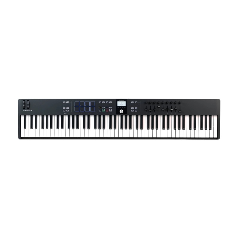 Arturia Keylab Essential Mk3 88-Key Midi Controller – Black