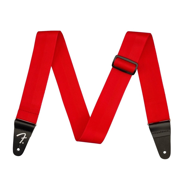 Fender Polypro Guitar Strap – Red