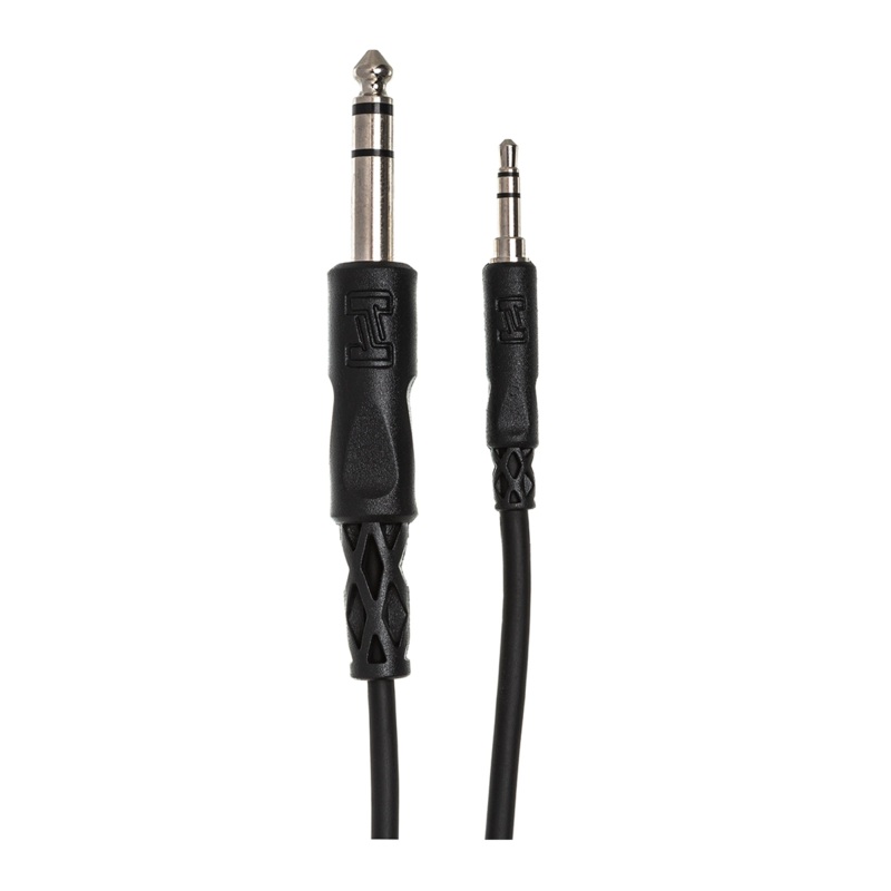 Hosa CMS-110 Stereo 1/8 Trs Male To 1/4 Trs Male Interconnect Cable – 10′