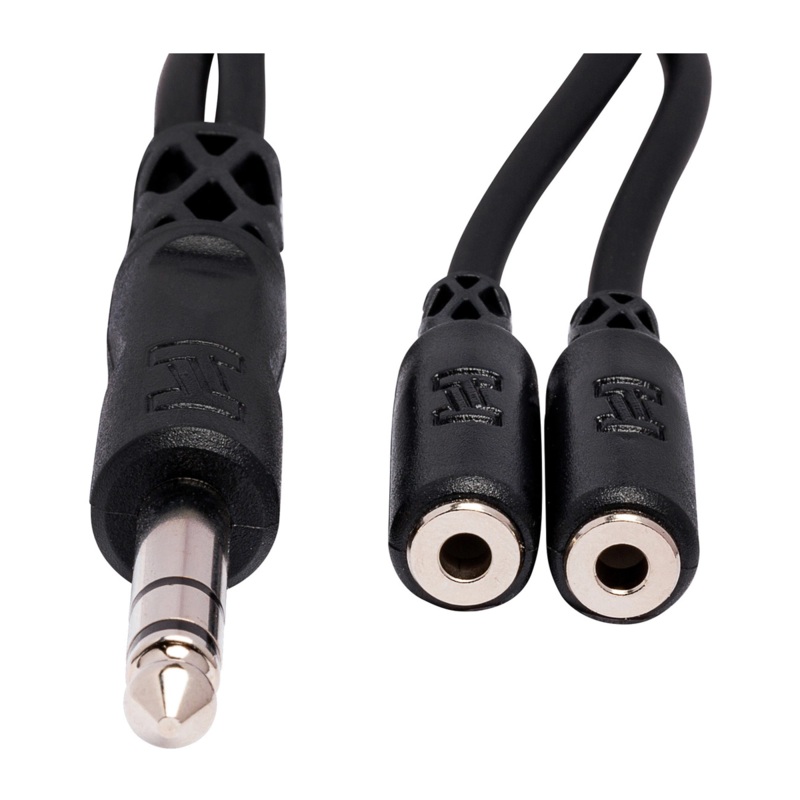 Hosa YMP-234  1/4 Inch 6 TRS Male To Dual 1/8 TRS Female Y Cable