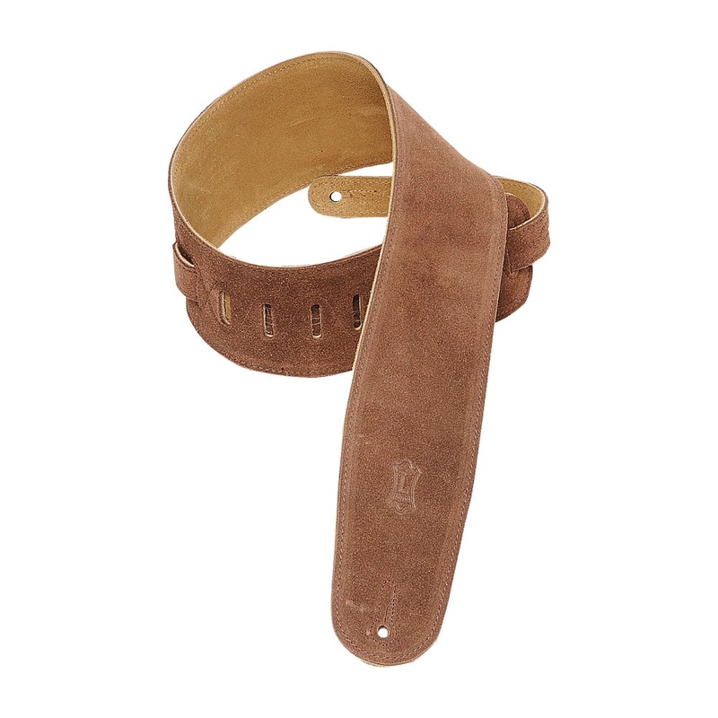Levy’s MS4 Suede Bass Strap – Brown