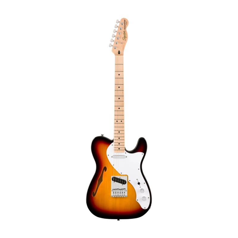 Squier Affinity Series Telecaster Thinline Electric Guitar – 3-color Sunburst