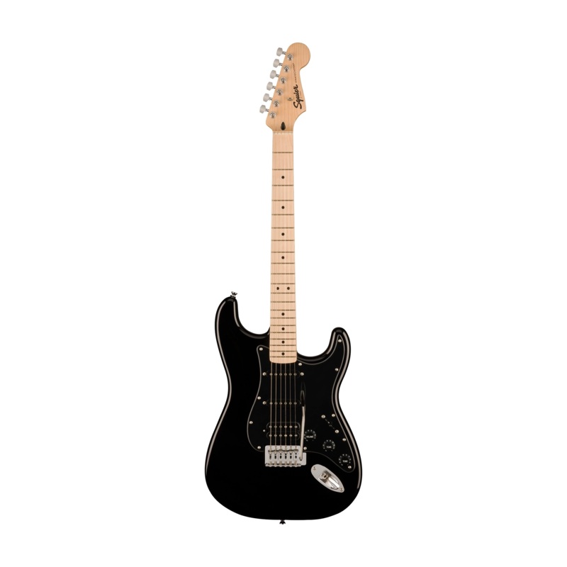 Squier Sonic Stratocaster HSS Electric Guitar – Black