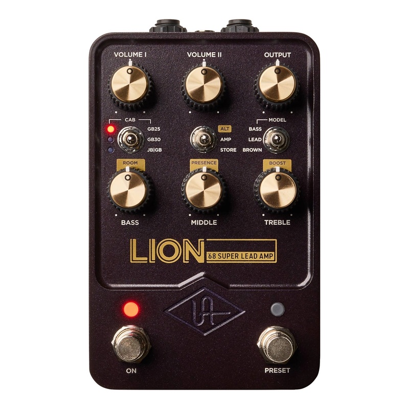 Universal Audio UAFX Lion ’68 Super Lead Amp Pedal