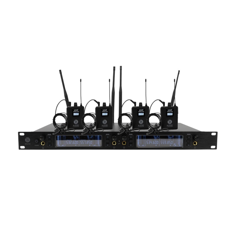Blastking MHU-LE4 Quad Uhf Wireless In-Ear Monitor System