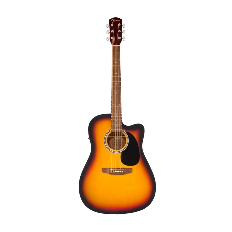 Fender FA-25CE Dreadnought Acoustic Electric Guitar – Sunburst