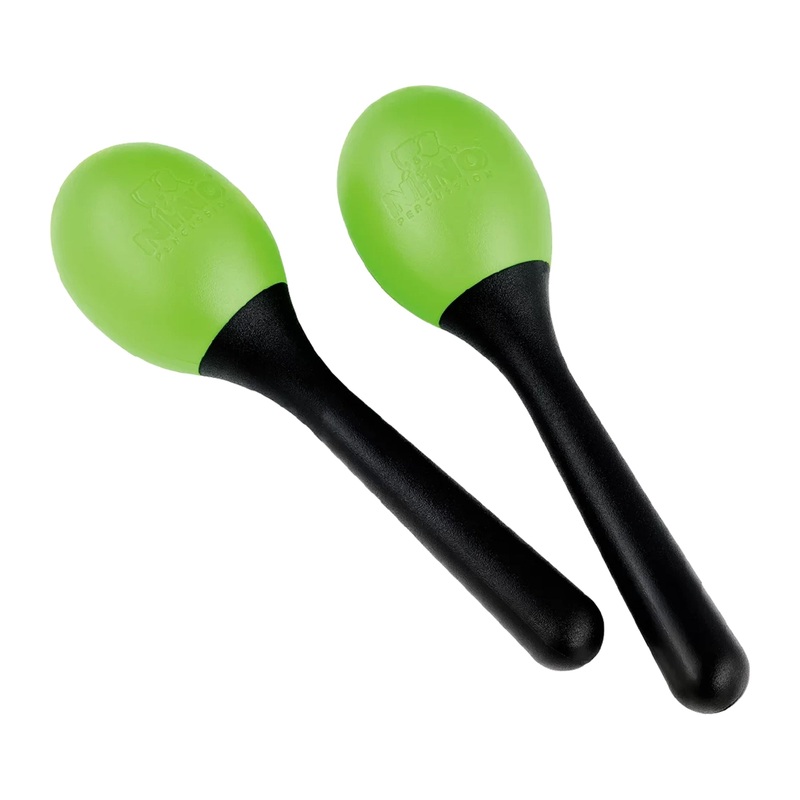 Nino Plastic Egg-Maracas (Pair) Grass-Green