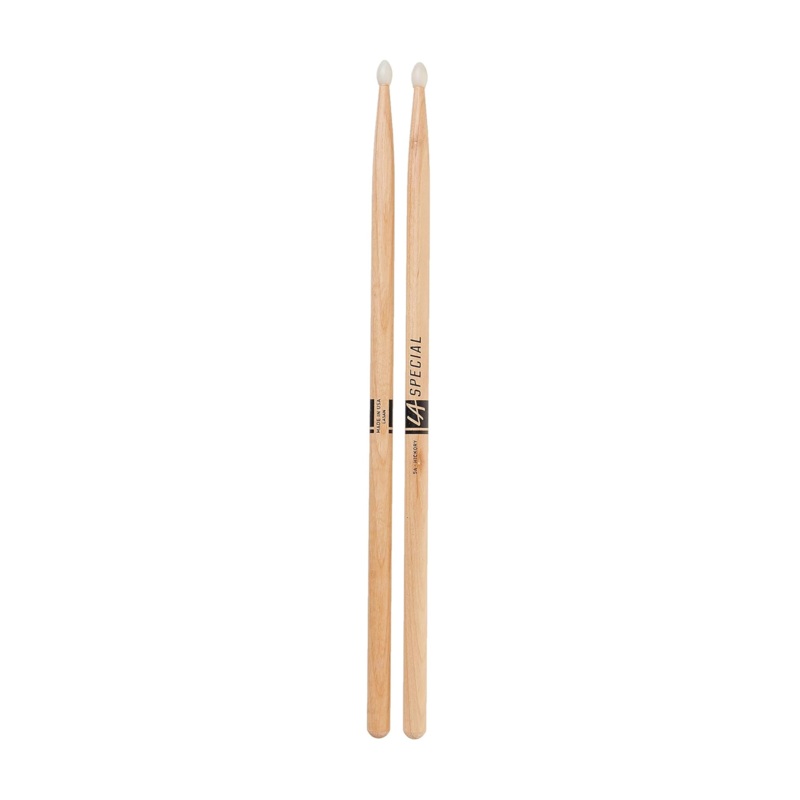 Promark La Special Unprinted 5a Nylon Tip Drumsticks  – 14 Length; 0.406” Diameter