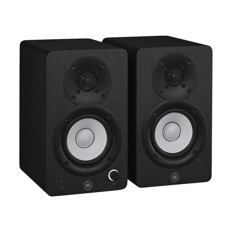 Yamaha HS3 3.5-inch Powered Studio Monitor Pair – Black