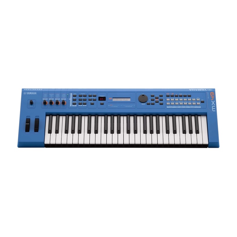 Yamaha MX49 49 Key Music Production Synthesizer – Electric Blue