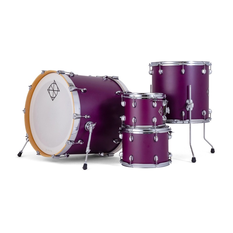 Dixon Cornerstone 4 Pc Maple Shell Kit – Satin Deep Purple