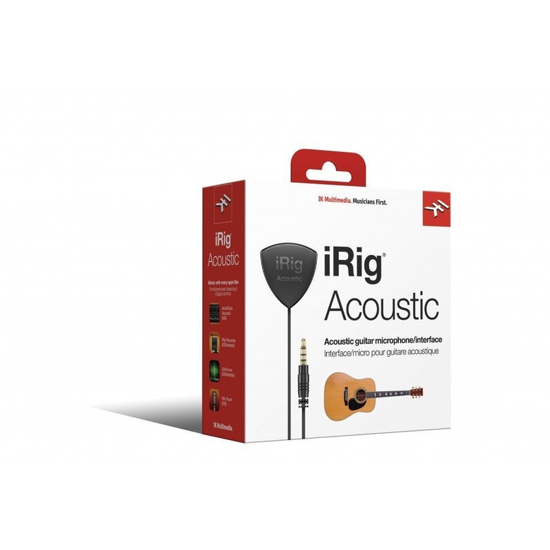 IK Multimedia iRig Acoustic Clip-On Guitar Mic for iOS/Mac