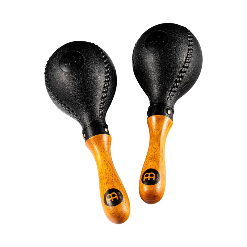 Meinl Percussion Concert Plastic Maraca Pair, Black
