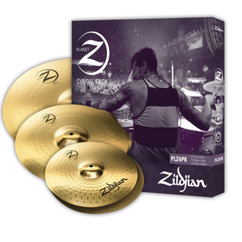 Zildjian PLANET Z 14 Hihat, 16 crash, 20 Ride Cymbal Set