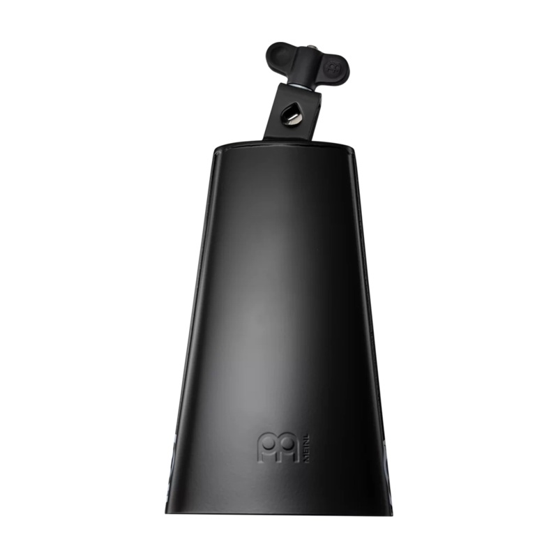 Black Powder Coated Steel Cowbell, 8 1/2-Inch