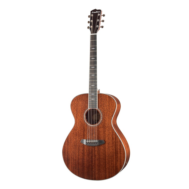 Breedlove Stage Exotic Concerto All-Mahogany Acoustic Guitar