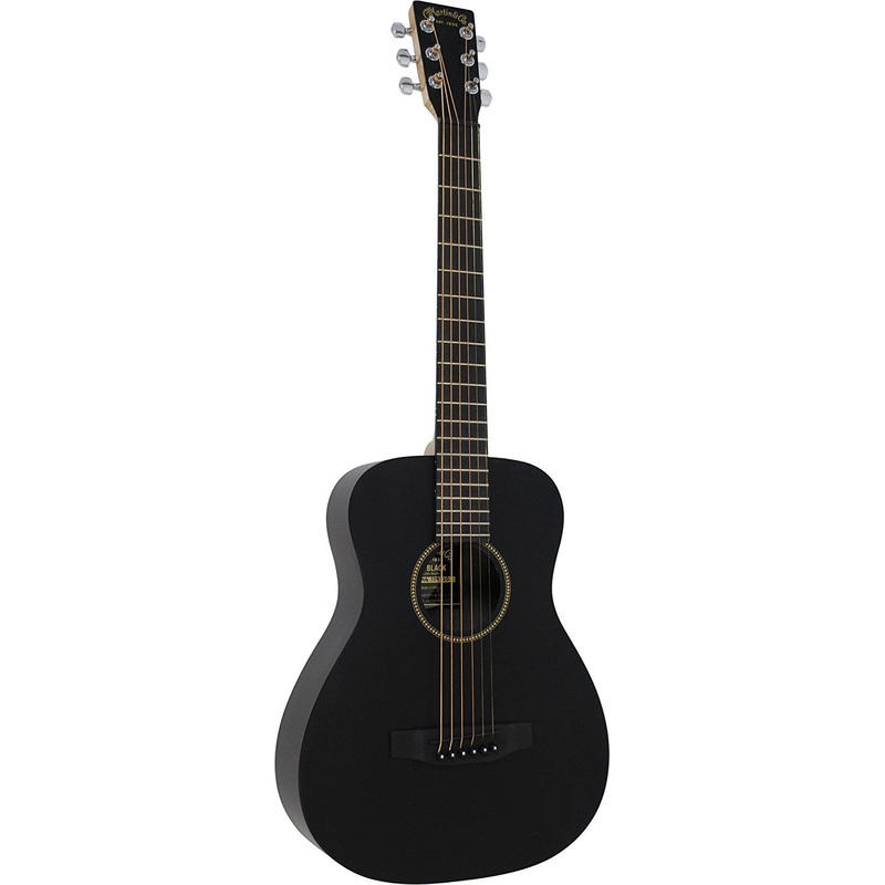 LX Black Little Martin Acoustic Guitar