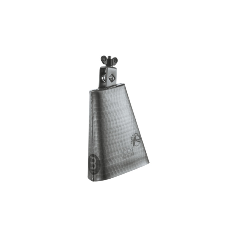 Meinl 6 1/4 Hand Hammered Steel Cowbell- Color Steel Finish