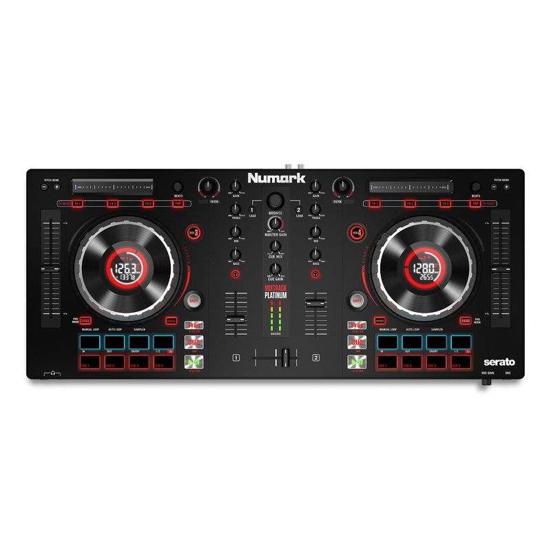 Mixtrack Platinum Controlador DJ con pantalla Jog Wheel