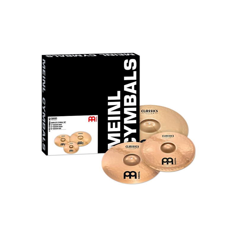 Meinl Classics Custom Brilliant Cymbal Box Set