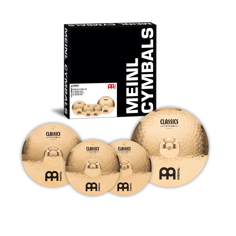 Meinl Classics Custom Medium Cymbal Set Free 18 Crash