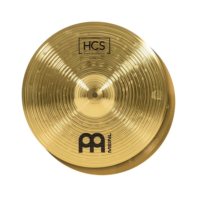 Meinl HCS 14 Hi-Hat Brass Cymbals