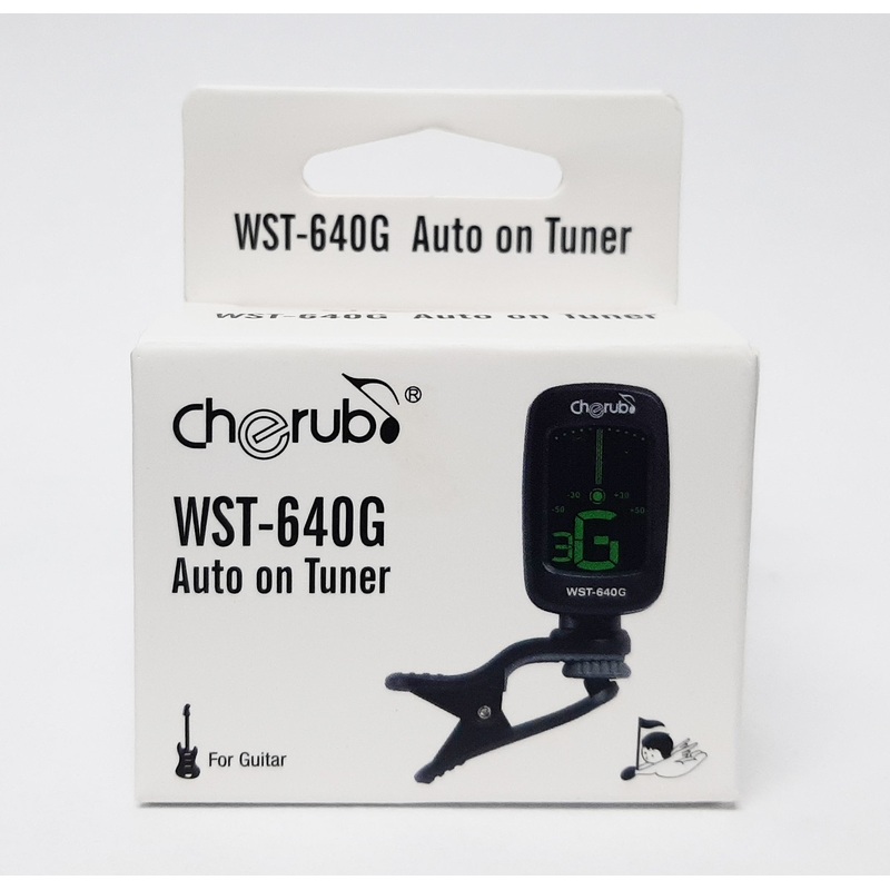 Cherub Clip Guitar Tuner Auto-On