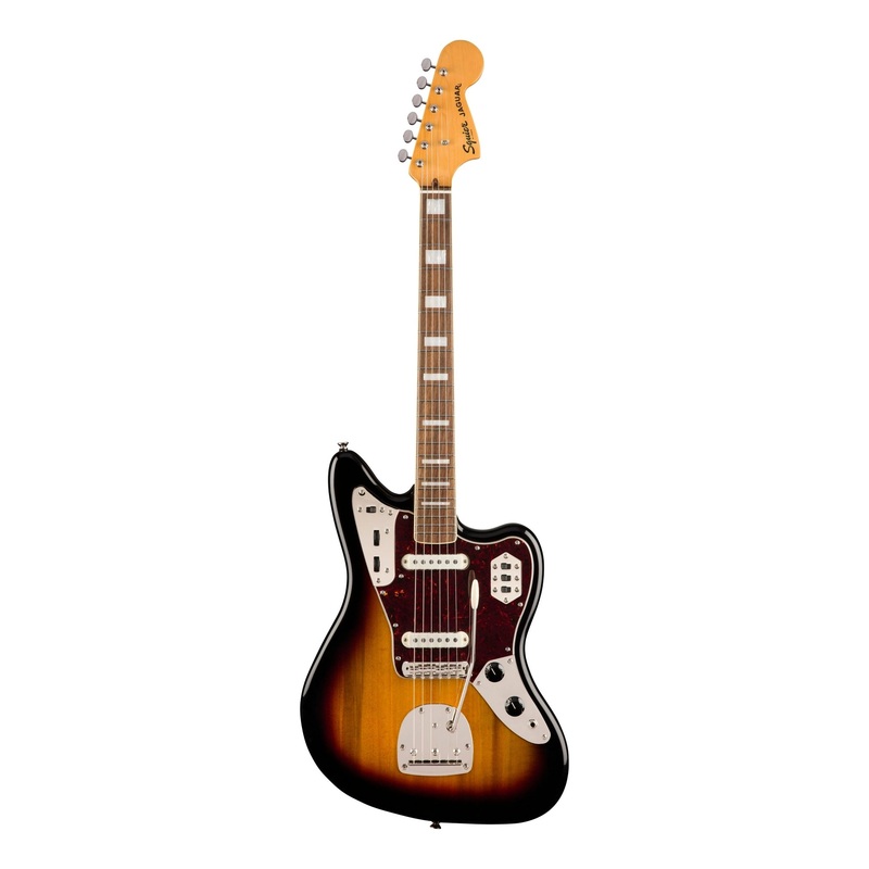 Squier Classic Vibe ’70s Jaguar Electric Guitar 3-Color Sunburst