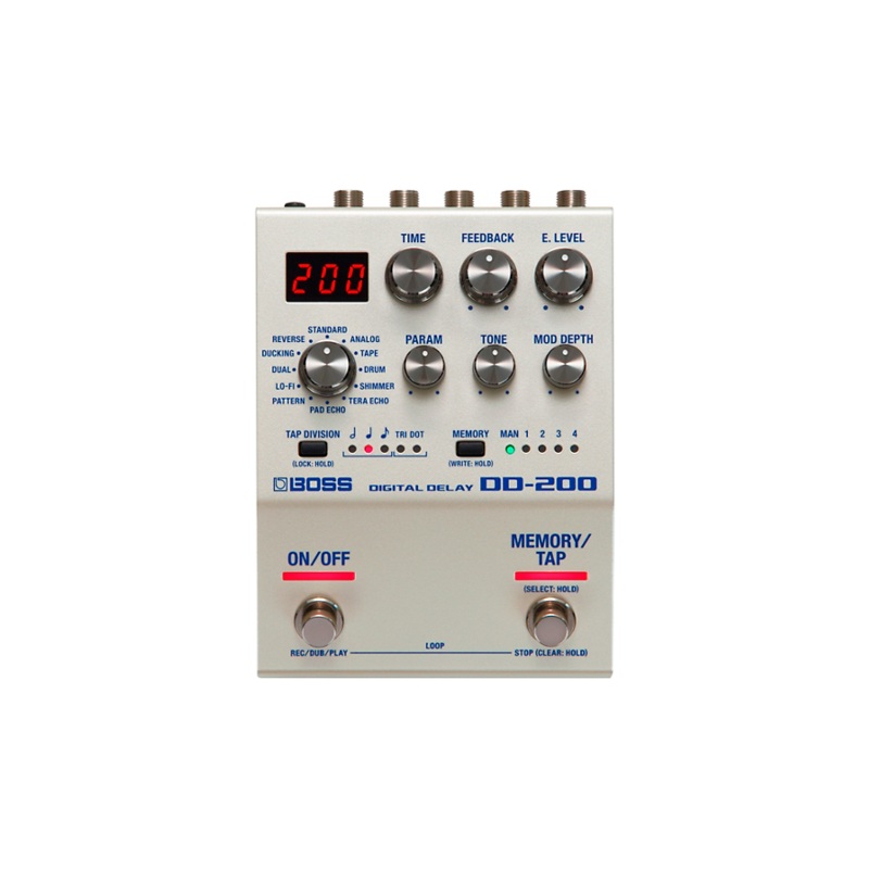 Boss DD-200 Digital Delay Effects Pedal
