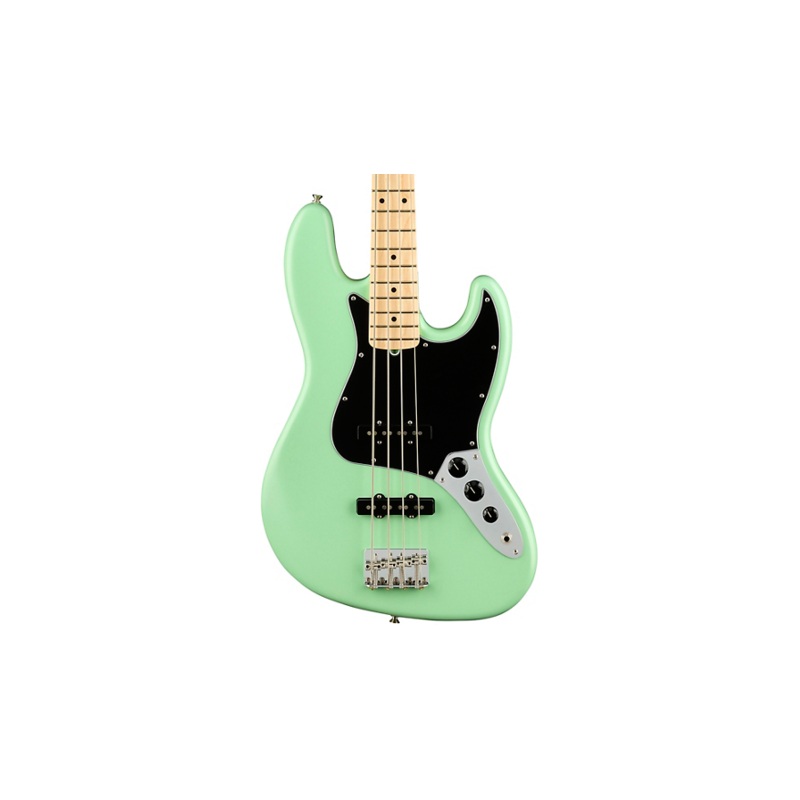 Fender American Performer Jazz Bass Maple Fingerboard Satin Seafoam Green
